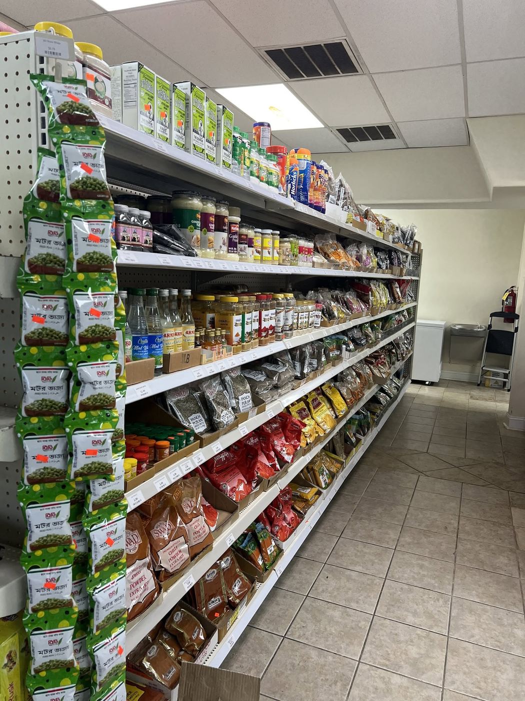 The spice and pickle aisle