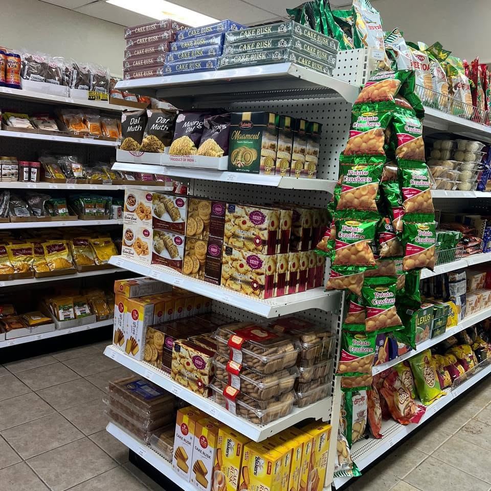 Biscuits and snacks aisle